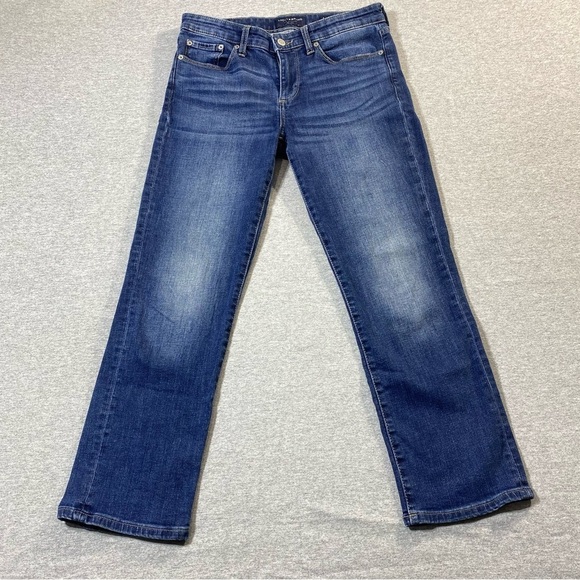 Lucky Brand Denim - Lucky Brand Women's Jeans Size 6 Sweet Crop Blue Mid Rise Casual Stretch Denim